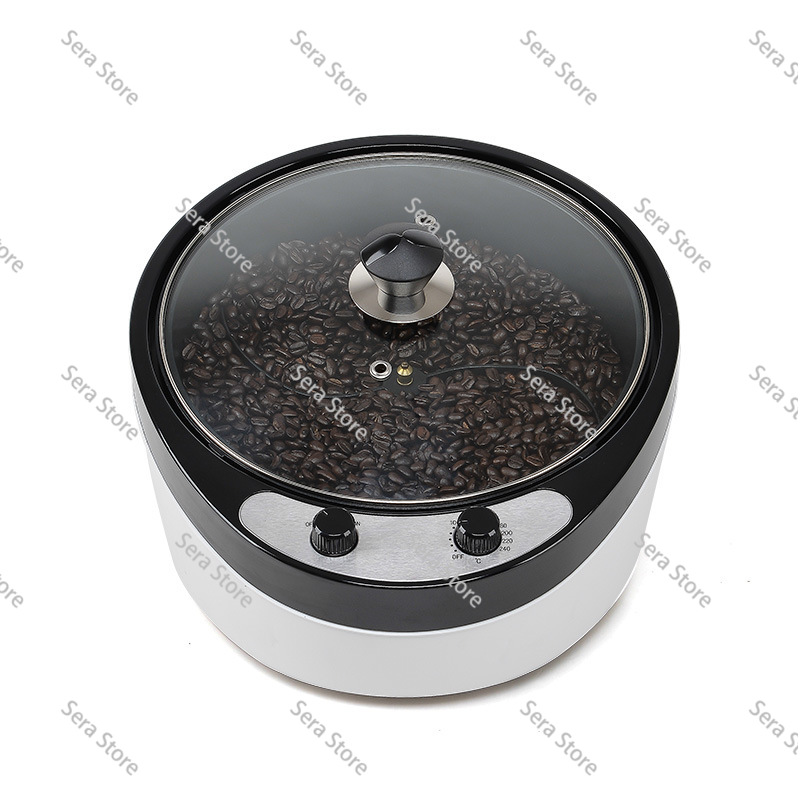 Coffee Tea Roasters - 220V Elektrischer Kaffeeröster, Getreide-, Erdnuss-, Sesam-Backmaschine,