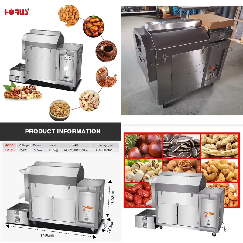 Coffee Bean - 2026 Horus 25kg/h Automatischer Elektrischer Kaffeebohnen-,