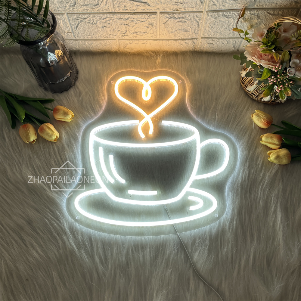 Coffee Tea Neon Sign - Kaffee Tee Neon Schild Coffee Shop