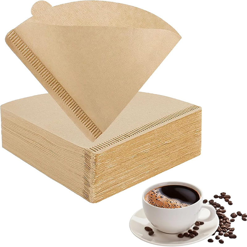 Coffee Tea Paper Cups - 100 Stück Kaffeefilterpapiere (1–4 Tassen), Einweg-Filterpapiere,