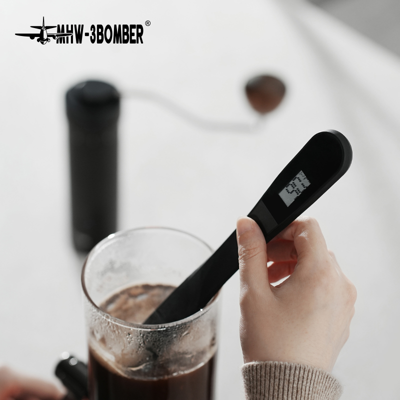 French Press Coffee & Tea - MHW-3BOMBER Zauberstab Kaffeerührer mit digitalem Thermometer