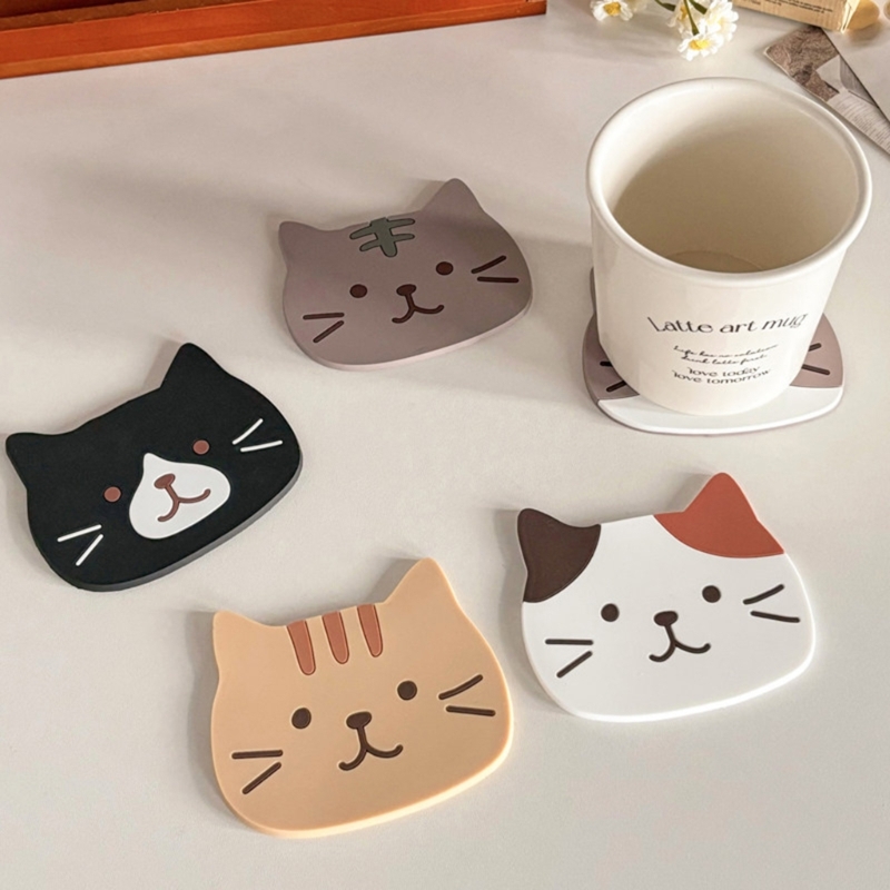 Coffee Tea Break - Surfaces Line Tassenablage, 5er-Set für Esstisch,