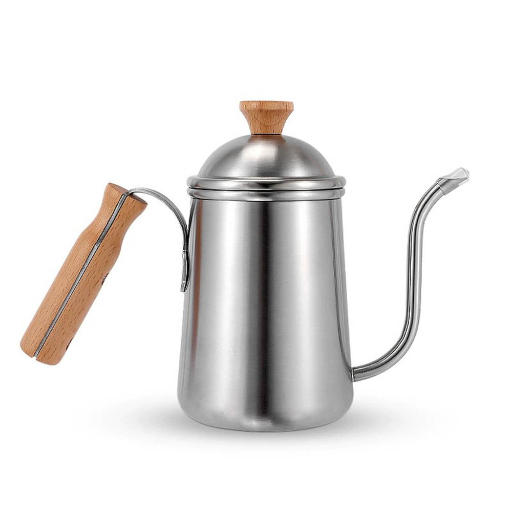 Coffee Tea Maker - Übergießen Sie Kaffeekessel, Schwanenhals-Teekessel aus Edelstahl,