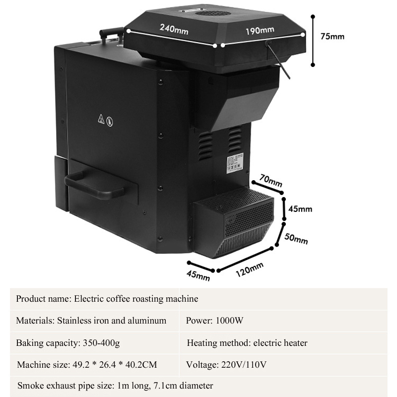 1000 W elektrische Kaffeebohne – Coffee Bean Bewertung und Preis