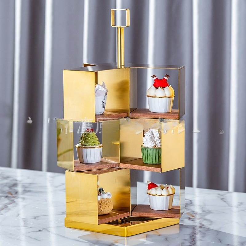 Dreistöckiger Obst- und Kuchen – Coffee Tea Break Bewertung und Preis