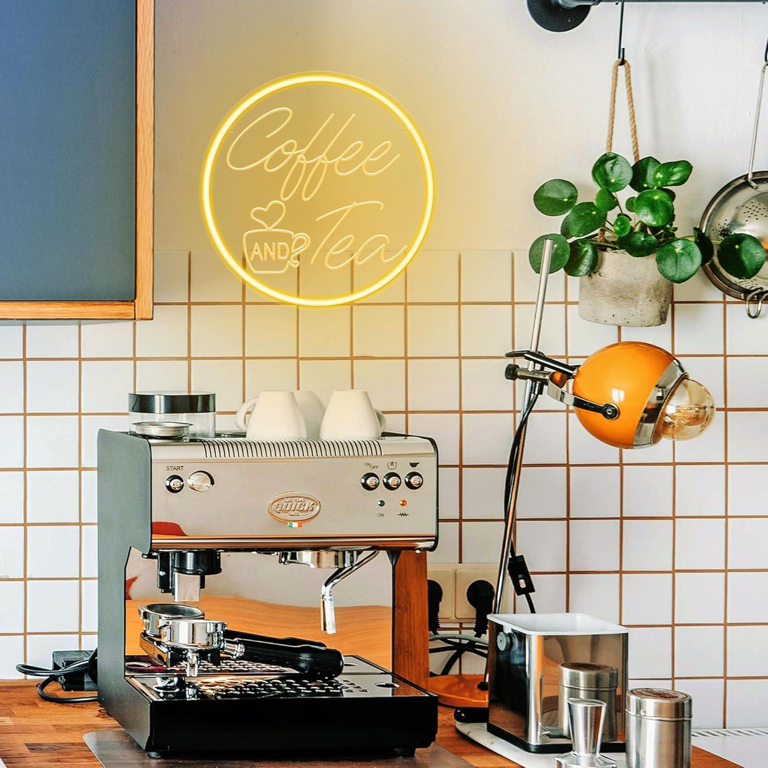Kaffee- und Tee-Neon-Schild, U – Coffee Tea Neon Sign Bewertung und Preis
