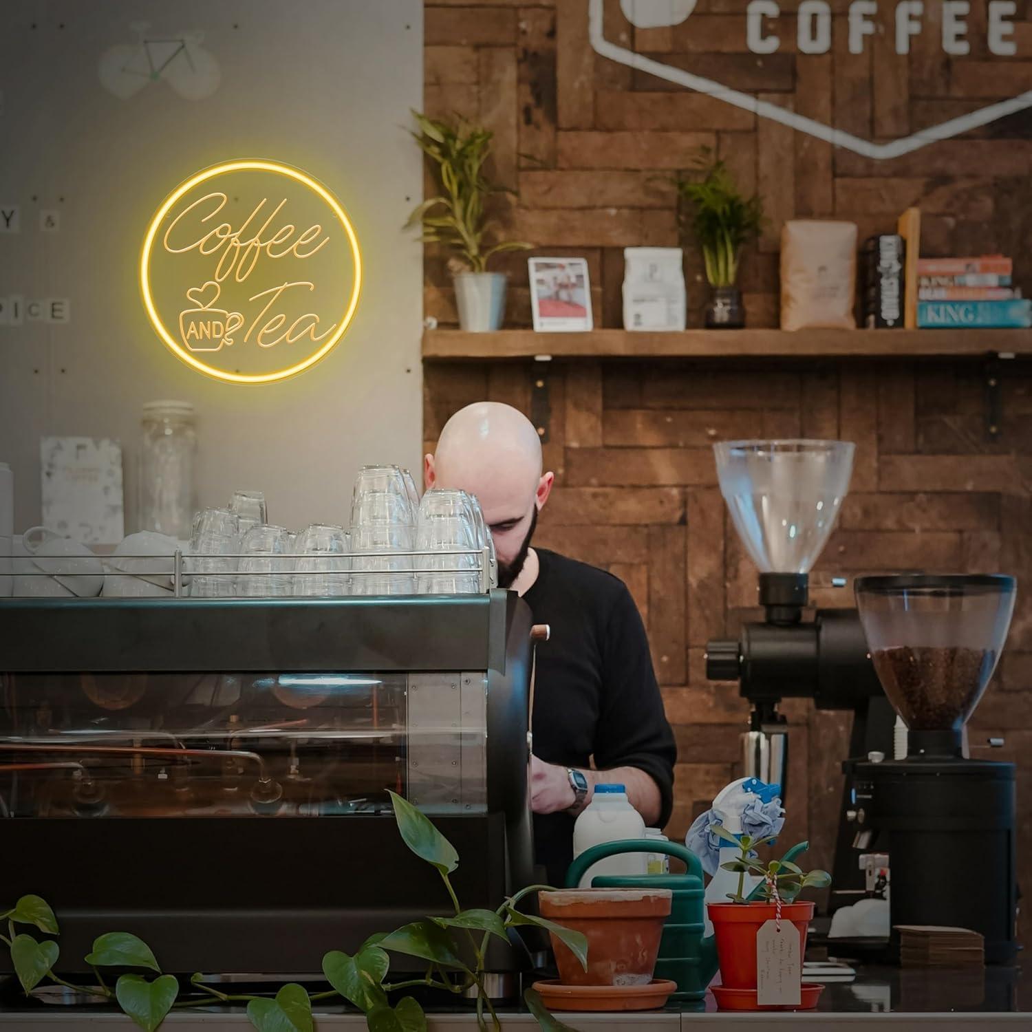 Kaffee- und Tee-Neon-Schild, U – Coffee Tea Neon Sign Bewertung und Preis