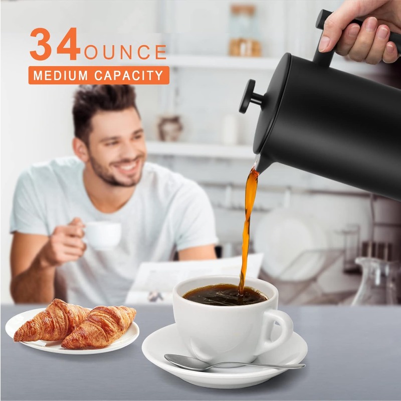 French Press Kaffeebereiter 34 – French Press Coffee & Tea Bewertung und Preis