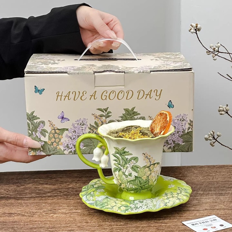 Maiglöckchen-Blüten-Afternoon- – Coffee Tea Games Bewertung und Preis