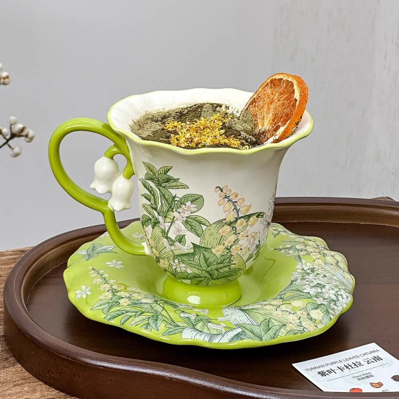 Maiglöckchen-Blüten-Afternoon- – Coffee Tea Games Bewertung und Preis