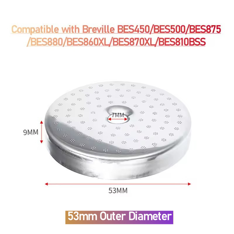 Edelstahl-Duschsieb für Brevil – Breville Espresso Bes870 Bewertung und Preis