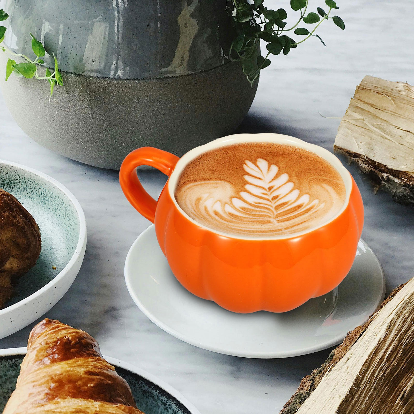 Neuartige Kürbistasse aus Kera – Coffee Tea Break Bewertung und Preis