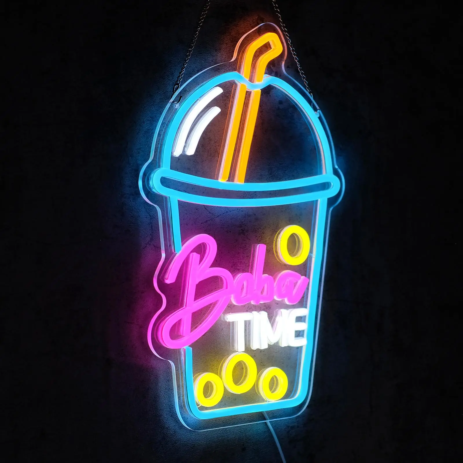 Boba Time Leuchtreklame für Wa – Coffee Tea Neon Sign Bewertung und Preis