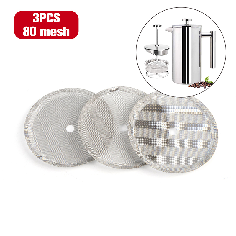 Neu - 3-teiliger wiederverwend – French Press Coffee & Tea Bewertung und Preis