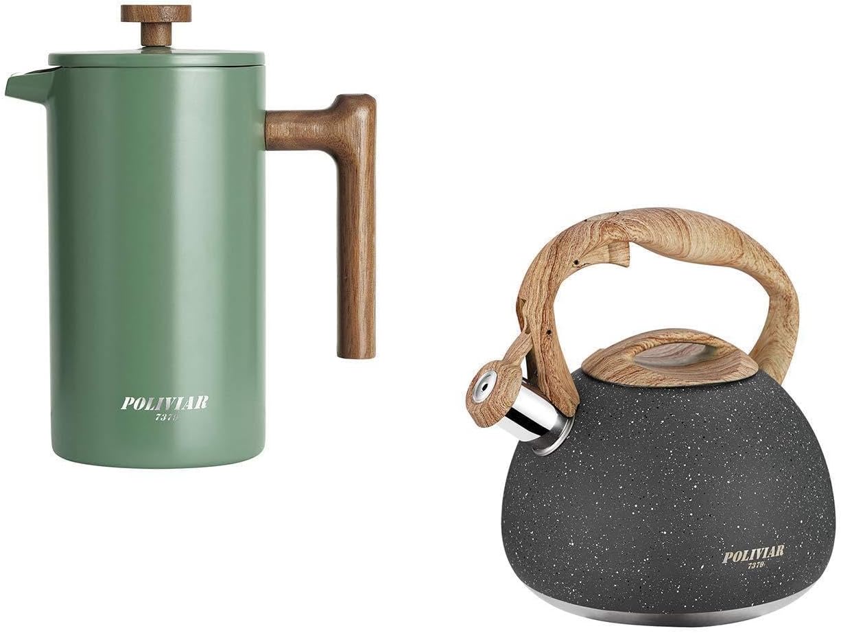 POLIVIAR 34 oz French Press Ka – French Press Coffee & Tea Bewertung und Preis