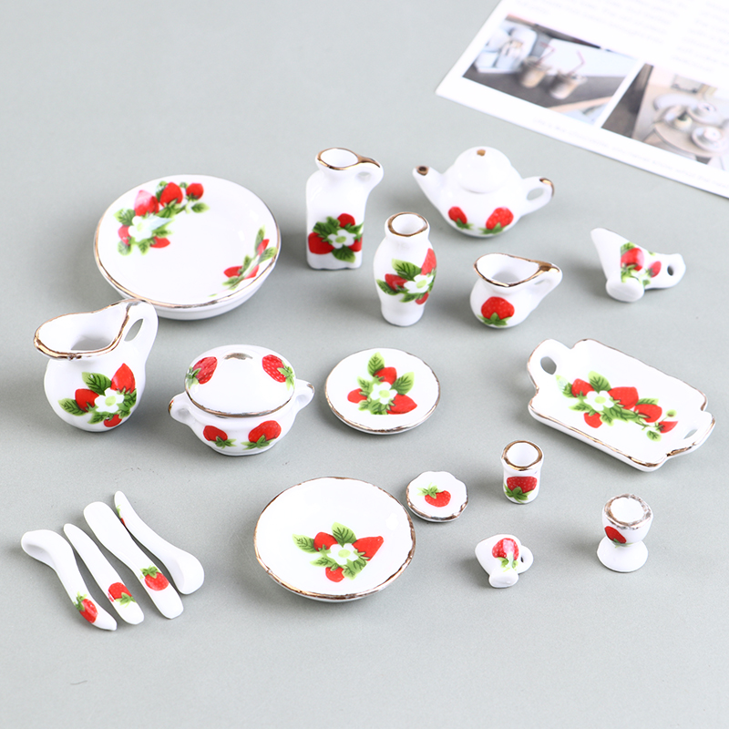 1 Set 1:12 Miniatur Puppe Haus – Coffee Tea Games Bewertung und Preis
