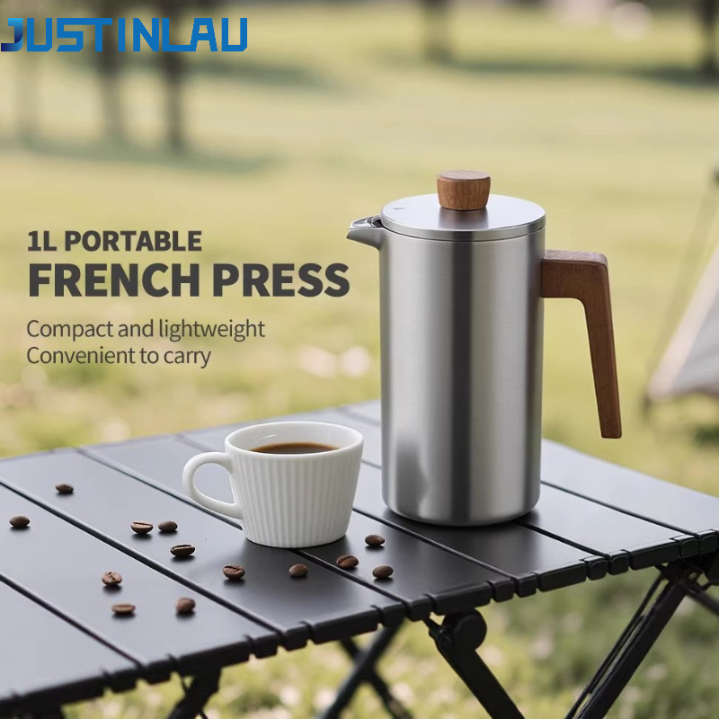 JUSTINLAU 1000ml Edelstahl Fre – French Press Coffee & Tea Bewertung und Preis