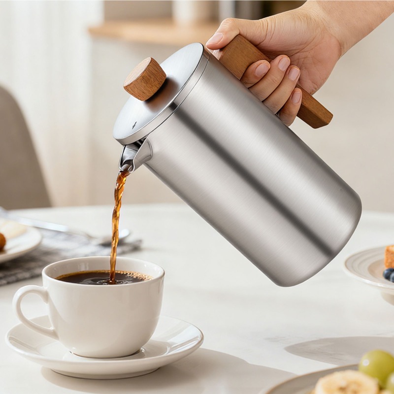 JUSTINLAU 1000ml Edelstahl Fre – French Press Coffee & Tea Bewertung und Preis