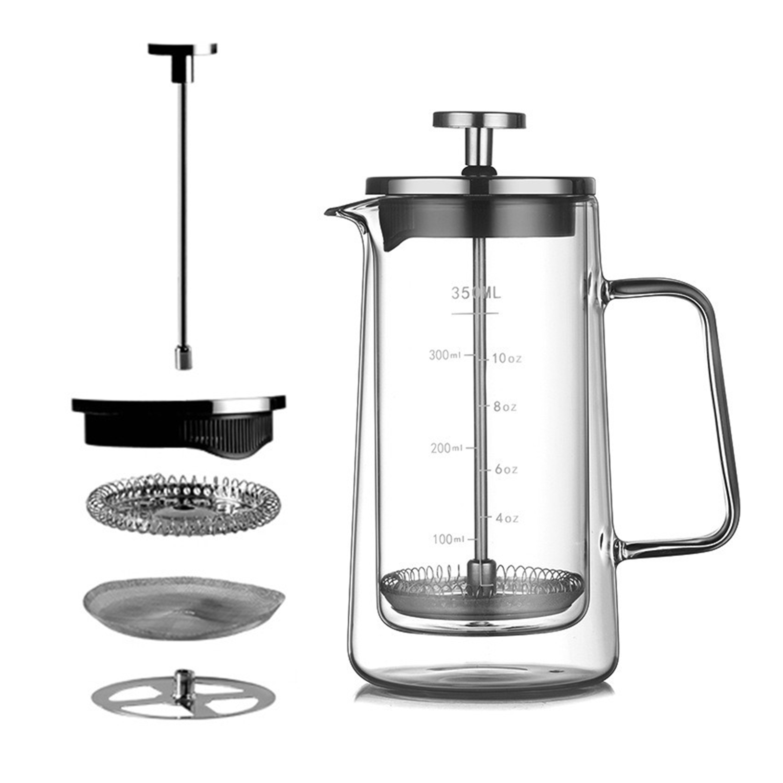 Doppelschichtiger französische – French Press Coffee & Tea Bewertung und Preis