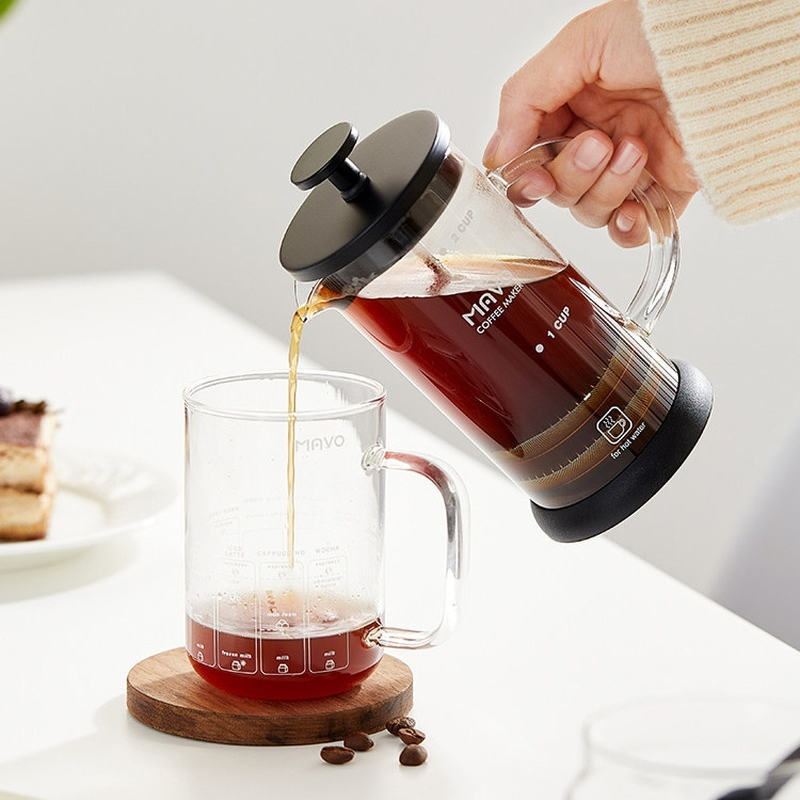 MAVO French-Press-Kaffeemaschi – French Press Coffee & Tea Bewertung und Preis
