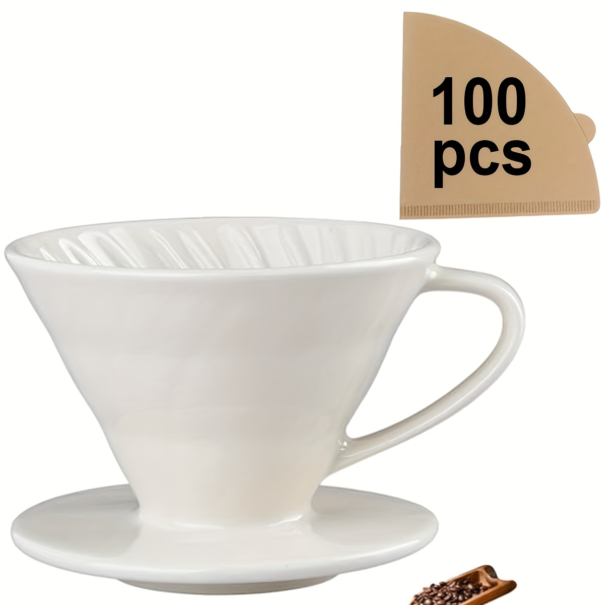 Übergießen Sie Kaffeemaschine, – Coffee Tea Paper Cups Bewertung und Preis