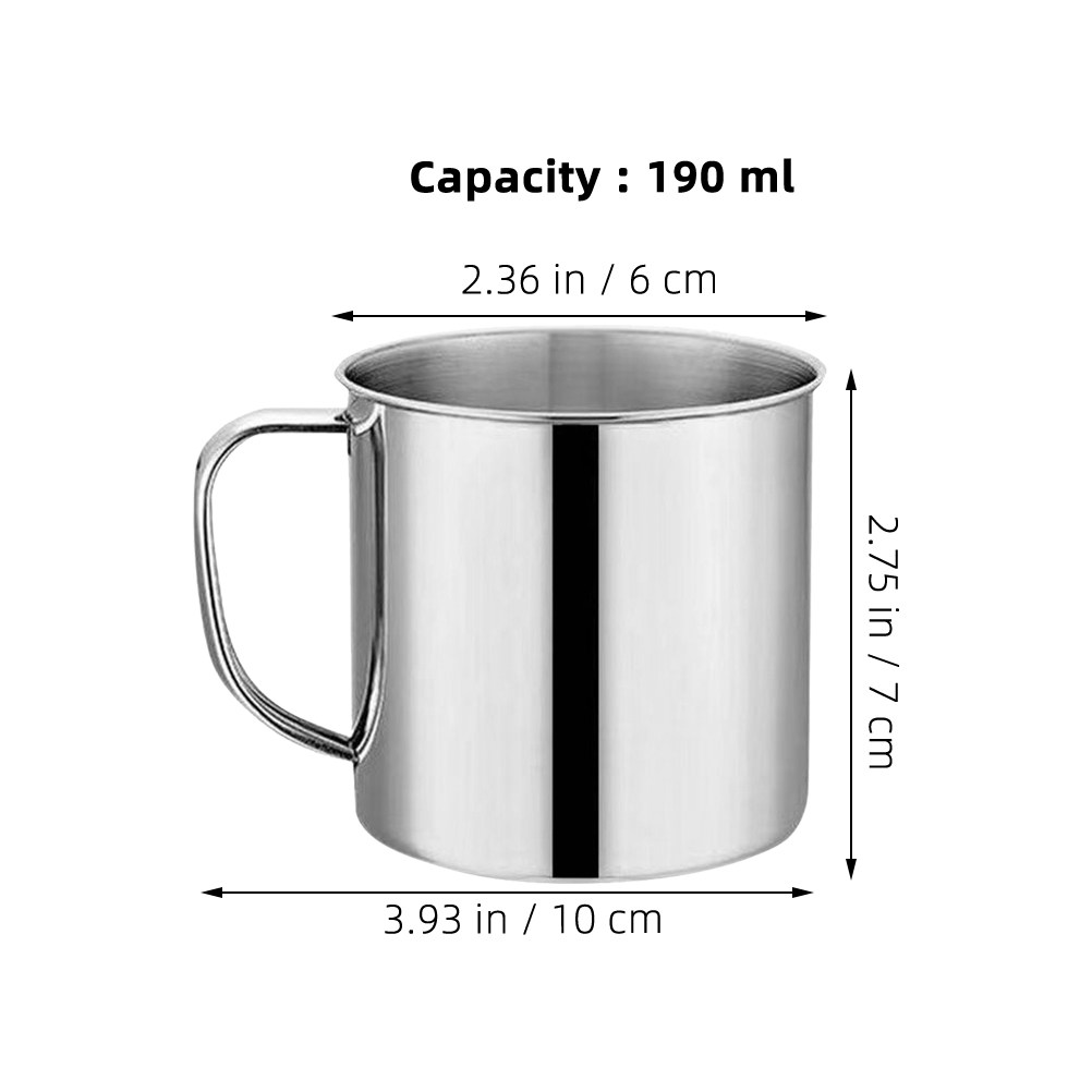 4 Stück Kinder-Edelstahlbecher – Coffee Tea & Hot Chocolate Bewertung und Preis
