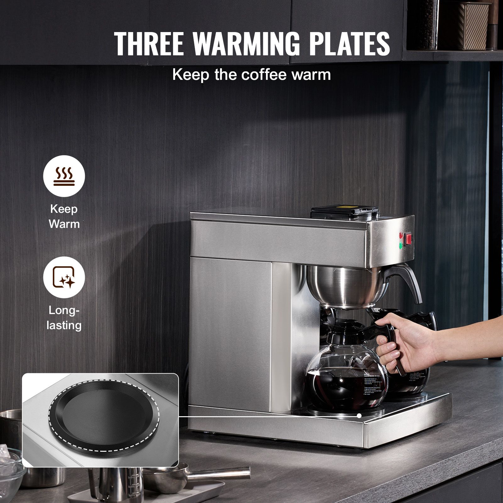 12-Tassen-Kaffeemaschine für d – Coffee & Tea Ken'S House Bewertung und Preis