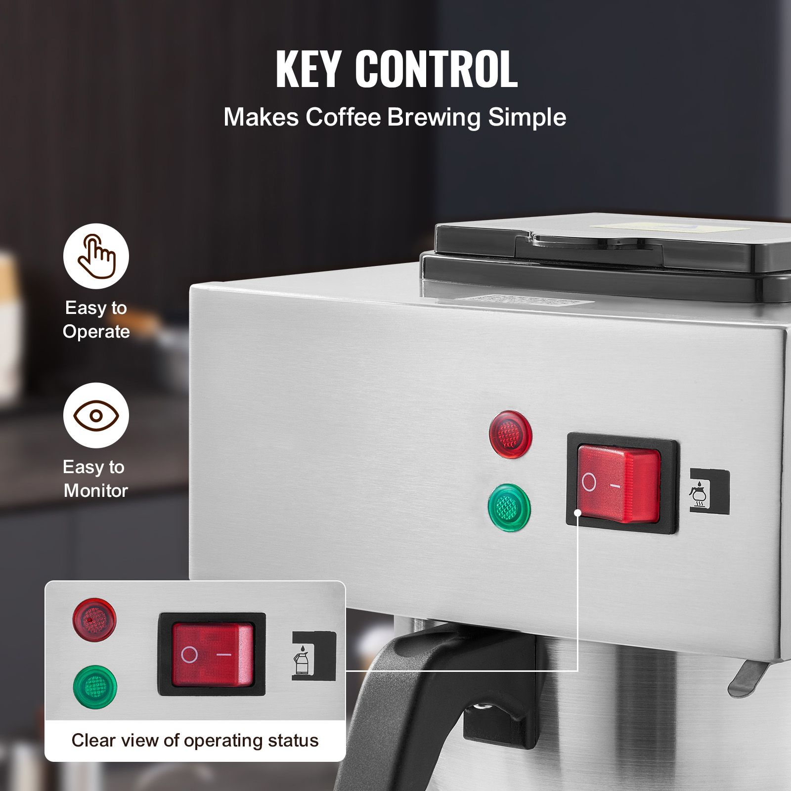 12-Tassen-Kaffeemaschine für d – Coffee & Tea Ken'S House Bewertung und Preis