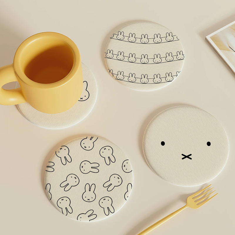 Miffy Kawaii Anime Untersetzer – Good Coffee Tea Bewertung und Preis