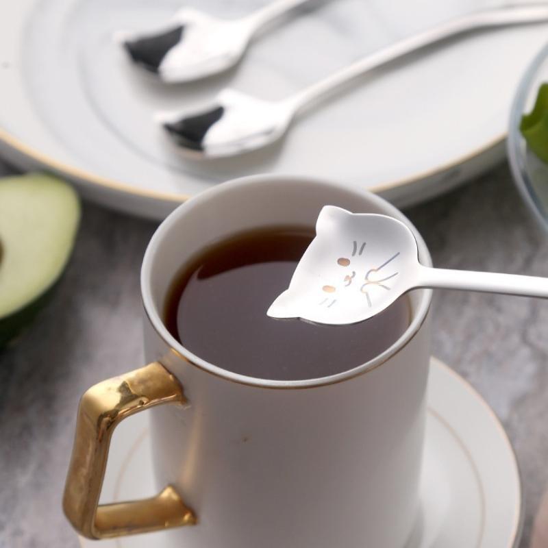 Niedlicher Katzenlöffel aus Ed – Coffee Tea Uses Bewertung und Preis